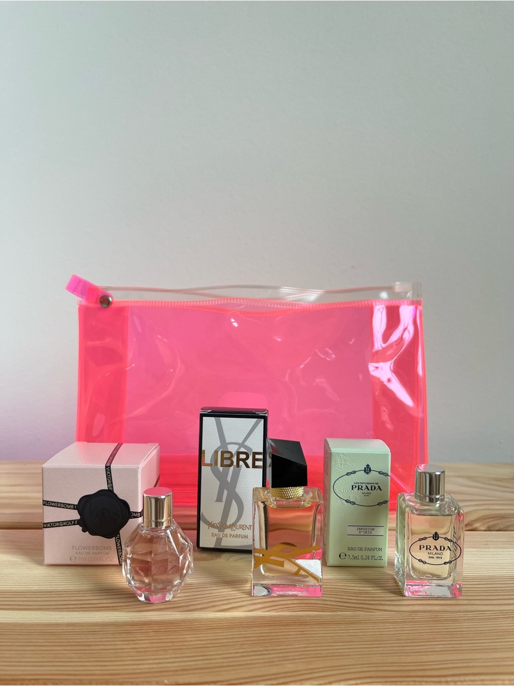Cosmetic Pouch with Luxury Minis
